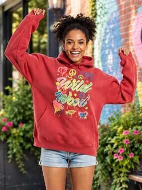 Comfy Wild Wood Hoodie by Esy Casual Wear - Size Large - Great Everyday Staple
